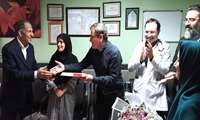 برگزاری مراسم بازنشستگی همکار مرکز آموزشی درمانی قلب حضرت سیدالشهداء(ع)